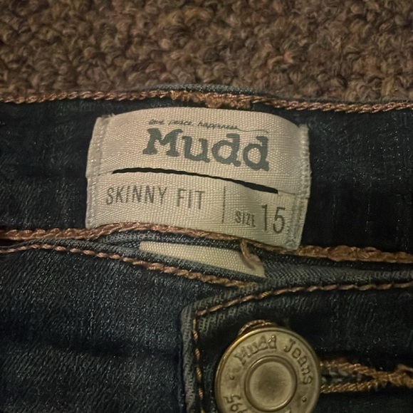 EUC Mudd flex stretch skinny jeans sz 15/16 - Picture 2 of 5